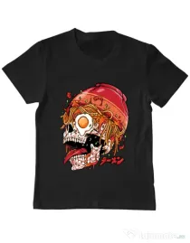 Tricou personalizat copil spicy skull Negru