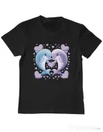 Tricou personalizat copil Delfini Negru