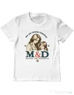 Tricou personalizat copil M&D 03 Alb