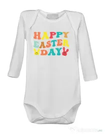 Baby body HAPPY EASTER DAY Alb