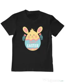 Tricou personalizat copil BUNNY CUTE Negru
