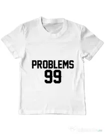 Tricou ADLER copil 99 Problems Alb