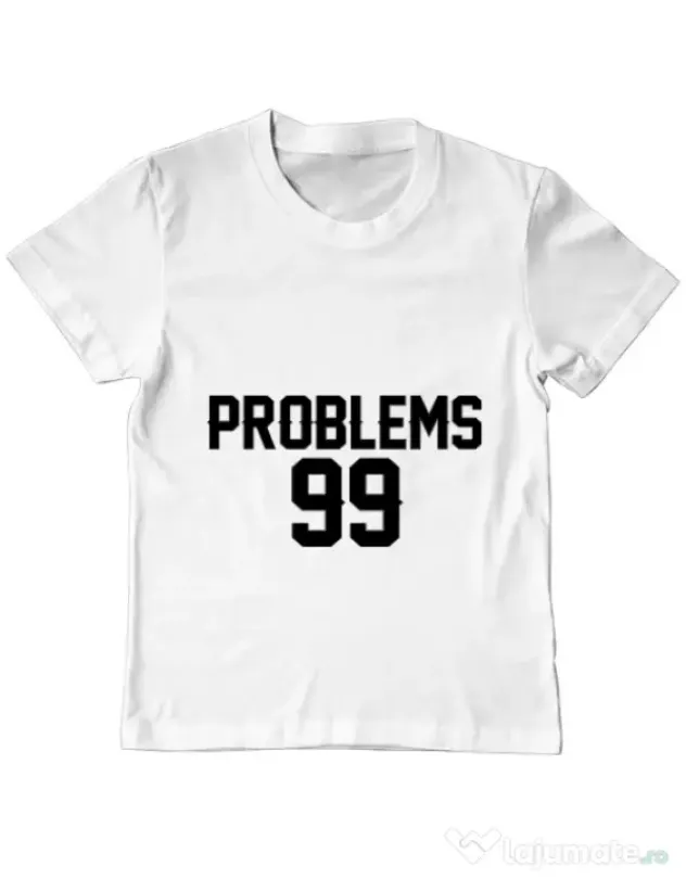 Tricou ADLER copil 99 Problems Alb