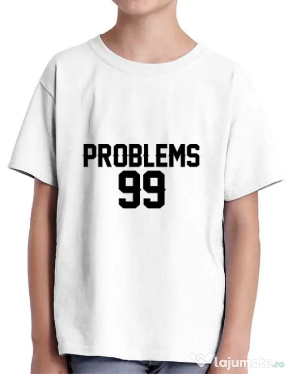 Tricou ADLER copil 99 Problems Alb