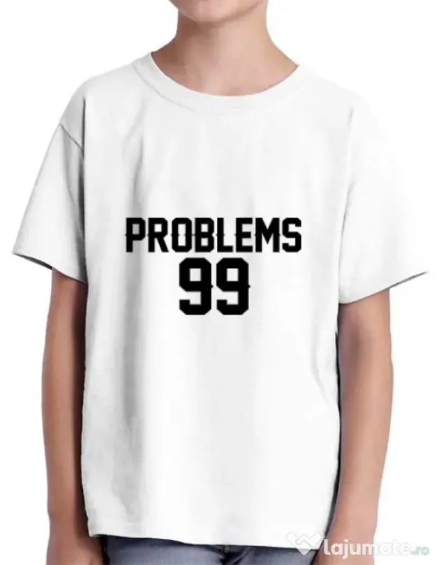 Tricou ADLER copil 99 Problems Alb