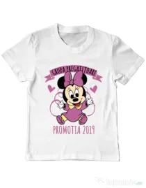 Tricou ADLER copil Absolvire Minnie Mouse Alb