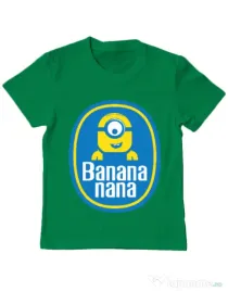 Tricou ADLER copil Bananana Verde mediu