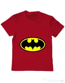 Tricou ADLER copil Batman Rosu