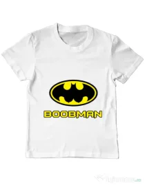 Tricou ADLER copil Boobman Alb
