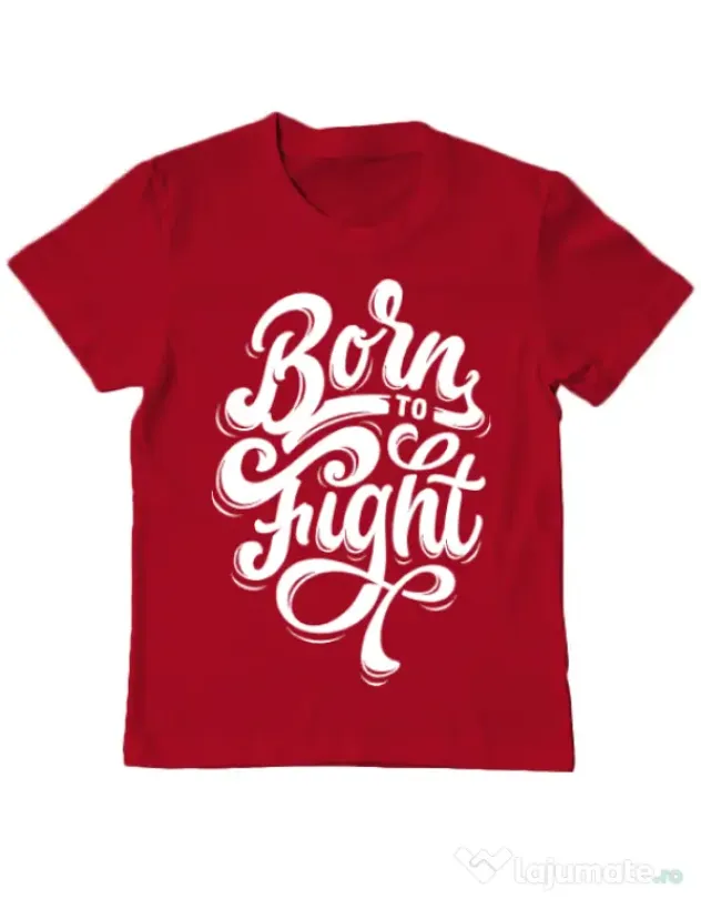 Tricou ADLER copil Born To Fight Rosu