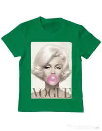 Tricou ADLER copil Bubblegum Verde mediu