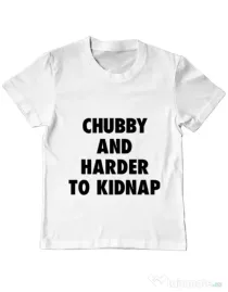 Tricou ADLER copil Chubby Alb
