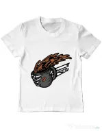 Tricou ADLER copil Coffee First Alb