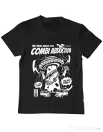 Tricou ADLER copil Combi Abduction Negru