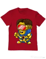 Tricou ADLER copil Cyclops minion Rosu