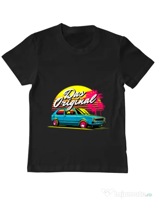 Tricou ADLER copil Das original Negru