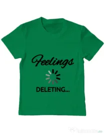 Tricou ADLER copil Deleting feelings Verde mediu