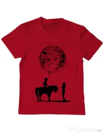 Tricou ADLER copil Din alta lume Rosu