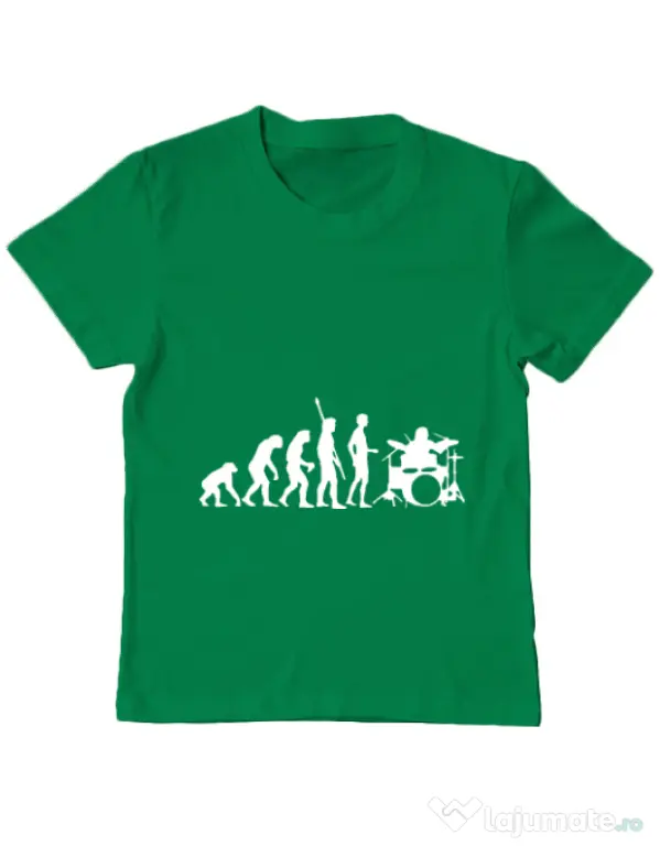 Tricou ADLER copil Drummer evolution Verde mediu