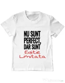 Tricou ADLER copil Editie limitata Alb