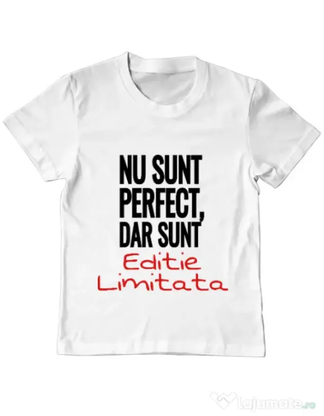 Tricou ADLER copil Editie limitata Alb