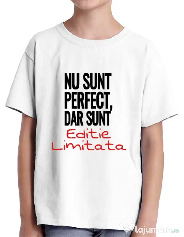 Tricou ADLER copil Editie limitata Alb