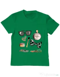 Tricou ADLER copil Every girl Verde mediu
