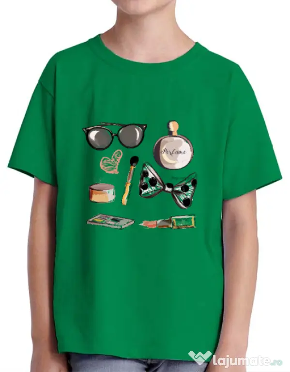 Tricou ADLER copil Every girl Verde mediu