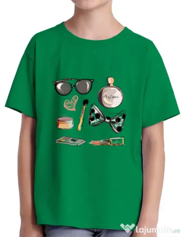 Tricou ADLER copil Every girl Verde mediu