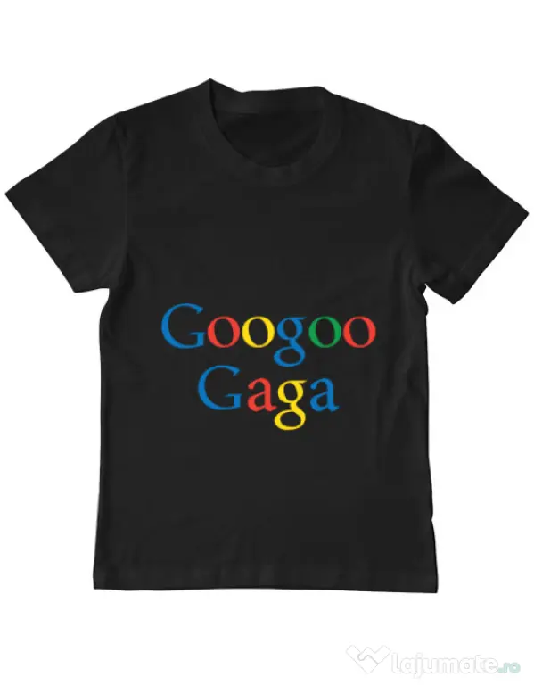 Tricou ADLER copil Googoo Gaga Negru
