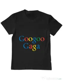 Tricou ADLER copil Googoo Gaga Negru