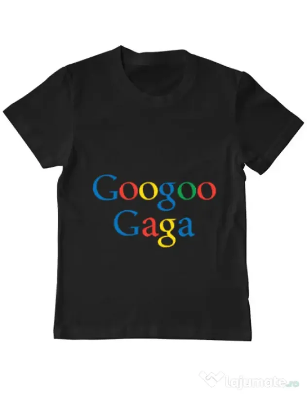 Tricou ADLER copil Googoo Gaga Negru