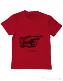 Tricou ADLER copil GTFO Rosu