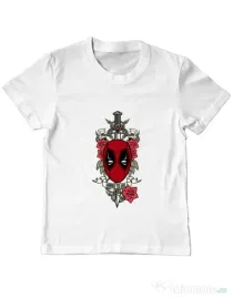 Tricou ADLER copil Hard To Kill Alb