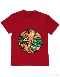 Tricou ADLER copil Have a Nice Day Rosu