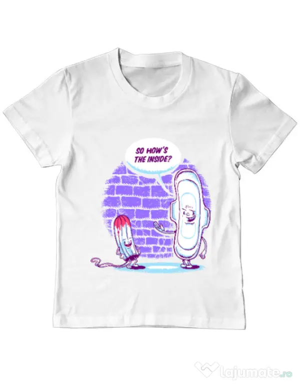 Tricou ADLER copil How is the inside Alb