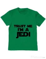 Tricou ADLER copil I am a jedi Verde mediu