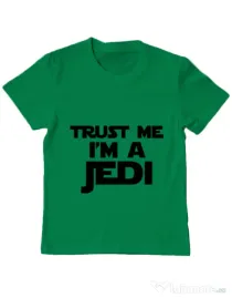 Tricou ADLER copil I am a jedi Verde mediu