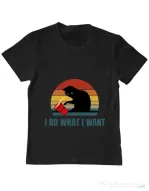 Tricou ADLER copil I do what i want Negru