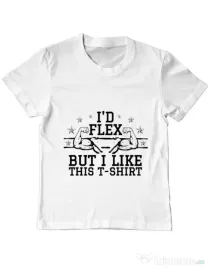 Tricou ADLER copil I like this tshirt Alb