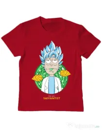 Tricou ADLER copil I'm just saiyantist Rosu