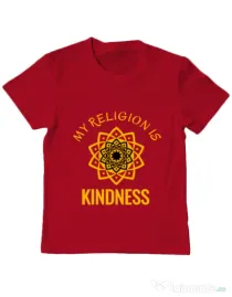 Tricou ADLER copil Kindness Rosu