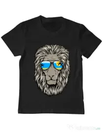 Tricou ADLER copil King of Summer Negru