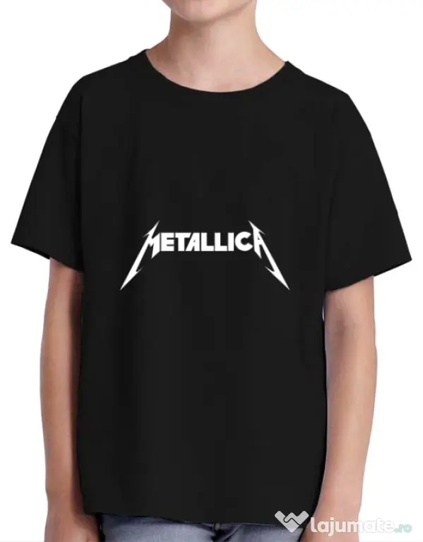 Tricou ADLER copil Metallica Negru