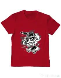 Tricou ADLER copil Mr Coffee Rosu