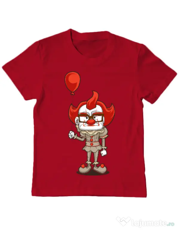Tricou ADLER copil NICE CLOWN Rosu