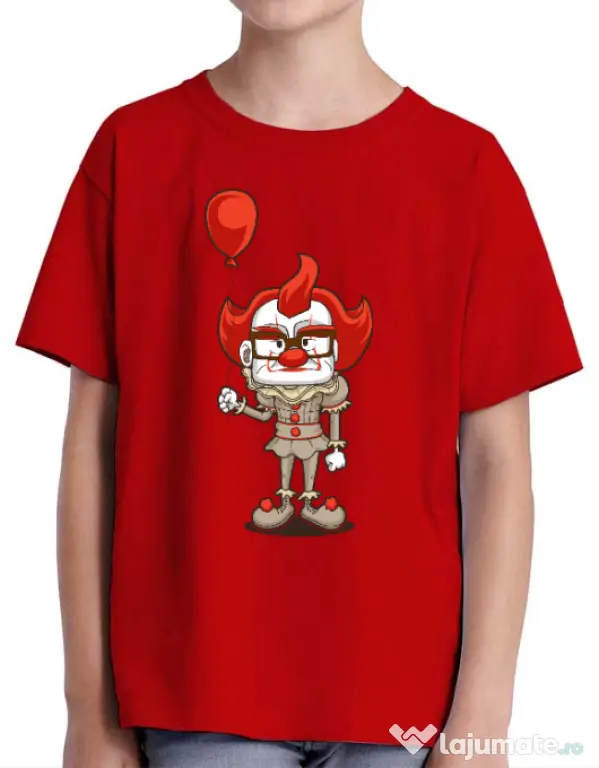 Tricou ADLER copil NICE CLOWN Rosu