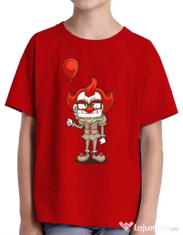 Tricou ADLER copil NICE CLOWN Rosu