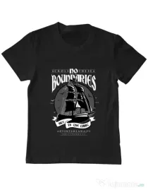 Tricou ADLER copil No Boundaries Negru