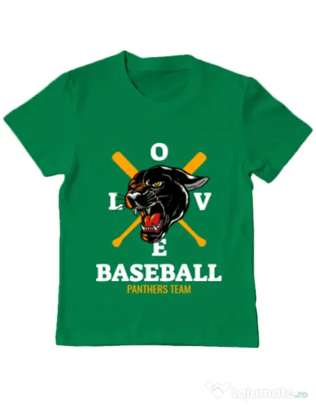 Tricou ADLER copil Panthers team Verde mediu